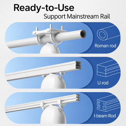 Smart Curtain Robot – Tuya App Controlled Automatic Curtain Opener with Alexa & Google Home Support