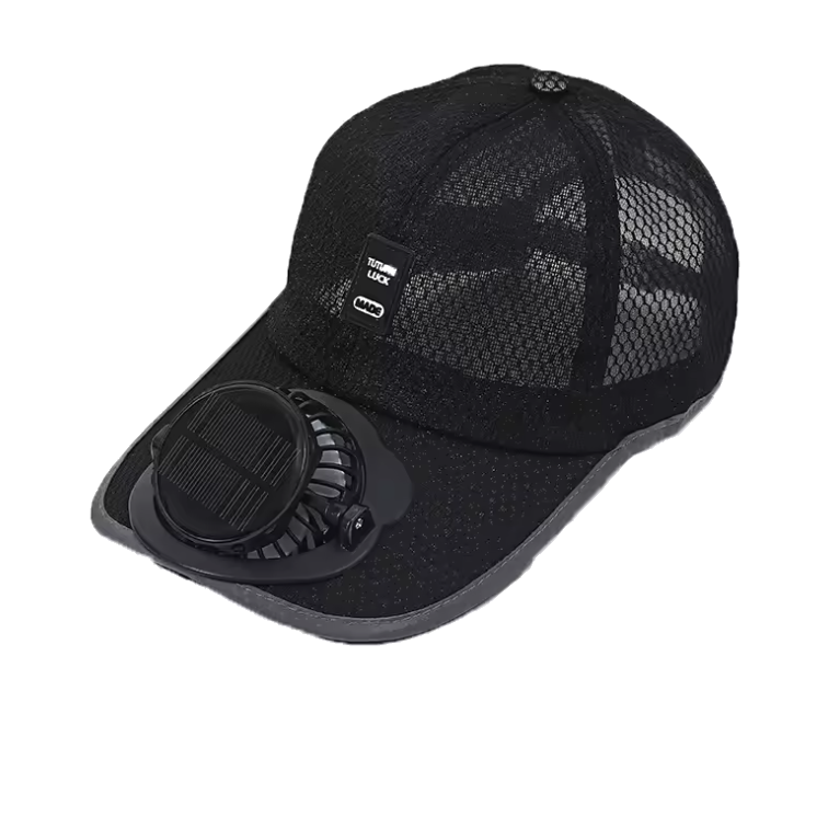 Solar Fan Hat™ – USB Rechargeable Cooling Cap with Built-In Mini Fan | UV Protection Outdoor Hat
